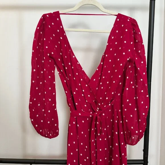 Reformation - Primrose wrap dress - - Picture 10 of 13